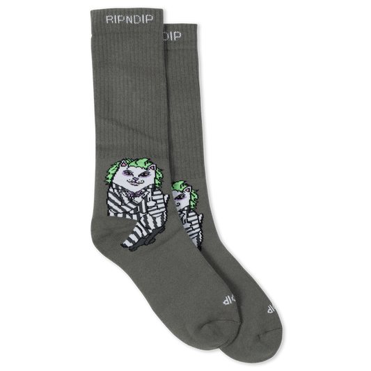 RIPNDIP Bug Drank Nerm Socks (Charcoal)