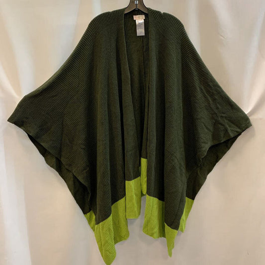 Cardigan: Color Block Blanket Sweater
