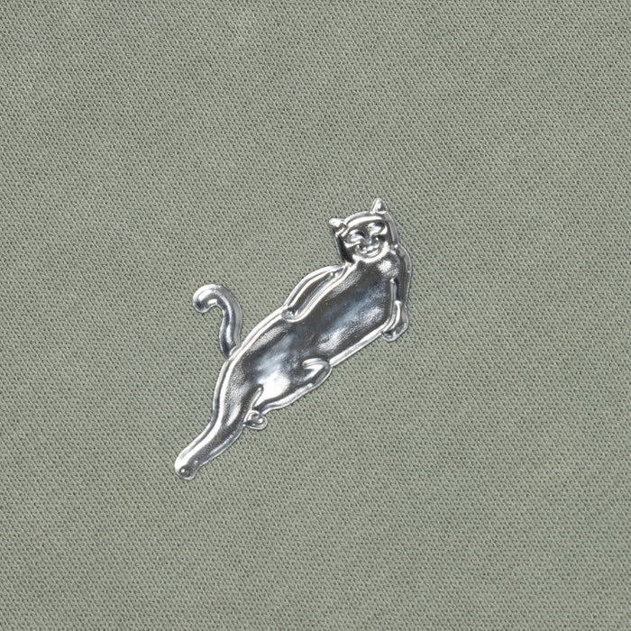 RIPNDIP Castanza Zip Up Hoodie (Sage Vintage Wash)