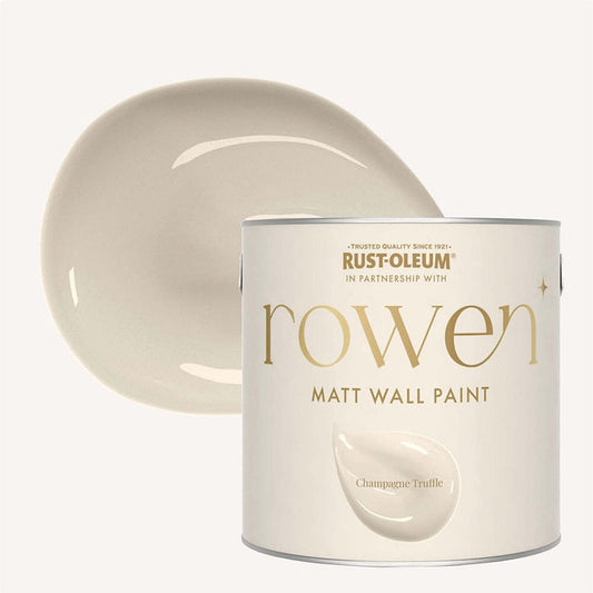 Champagne Truffle Walls & Ceilings Washable Flat Matt Paint - 2.5L Home Improvement