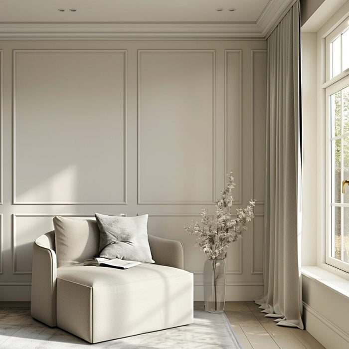 Champagne Truffle Walls & Ceilings Washable Flat Matt Paint - 2.5L