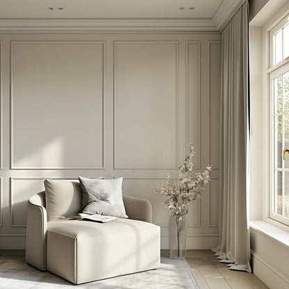 Champagne Truffle Walls & Ceilings Washable Flat Matt Paint - 2.5L