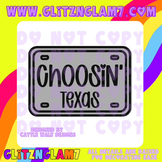 Choosin’ Texas Silicone Mold