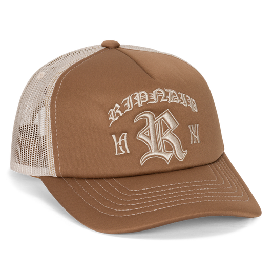 RIPNDIP Cities Trucker Hat (Brown / Sand)