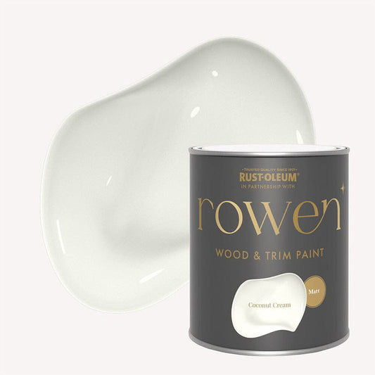 Coconut Cream Matt Wood & Trim Paint - 750ml