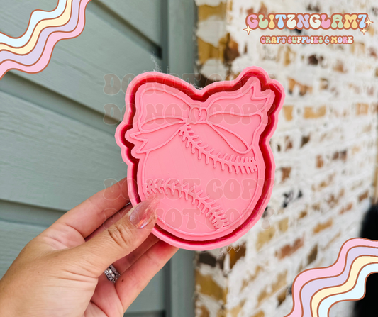 Coquette Baseball Silicone Mold