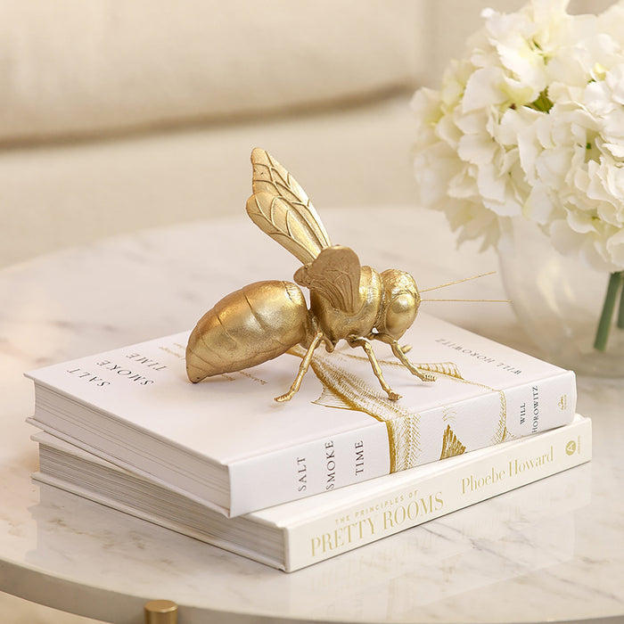 Decorative Gold Bee Ornament Accessories