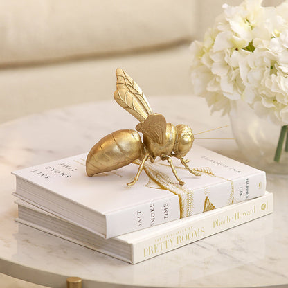Decorative Gold Bee Ornament Accessories