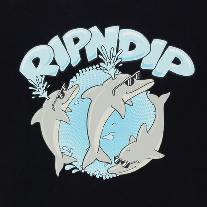 RIPNDIP Dolphin Dudes Tee (Black)