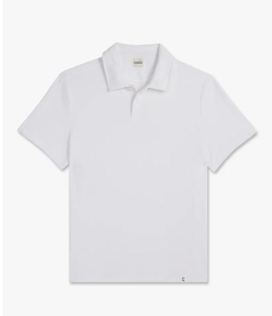 Fair Harbor Men's Ravello Terry Polo Apparel Fair Harbor White Small
