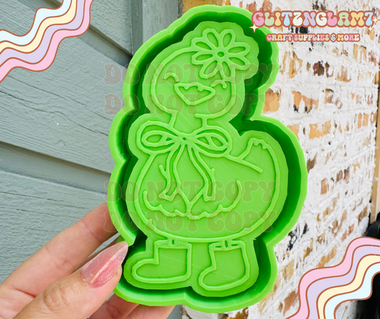 Floral Coquette Goose Silicone Mold
