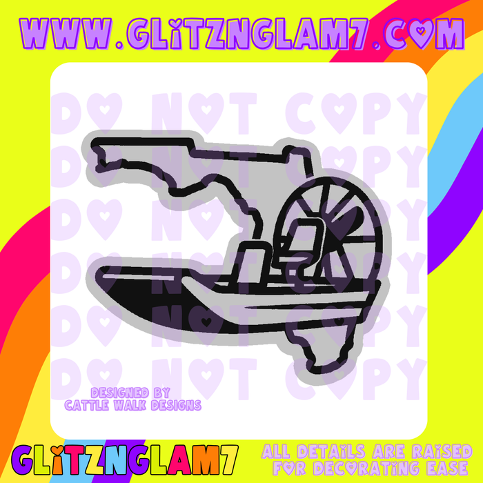 Florida Airboat Silicone Mold