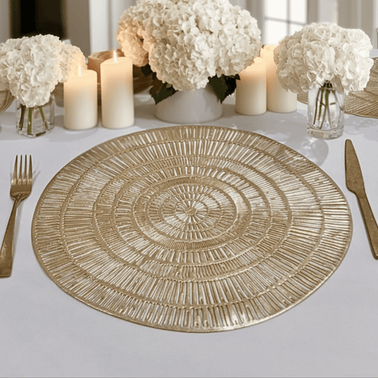 Georgina Gold Textured Placemat Accessories