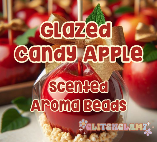 Glazed Candy Apple Premium Scented Aroma Beads