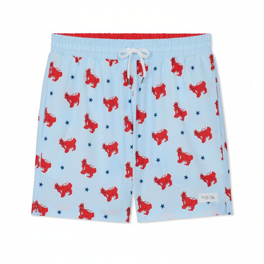 Goat USA Boys' Lobster Bathing Suit Apparel Goat USA Delicate Blue Youth XSmall