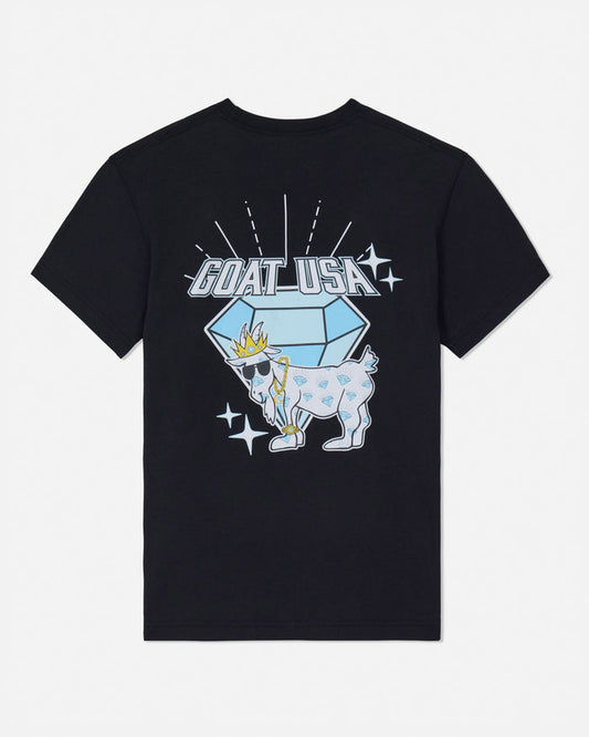 Goat USA Youth Diamond T-Shirt Apparel Goat USA Black Youth XSmall