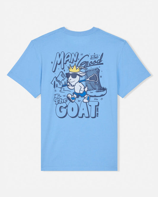 Goat USA Youth Goat LAX T-Shirt Apparel Goat USA Carolina Blue Youth XSmall