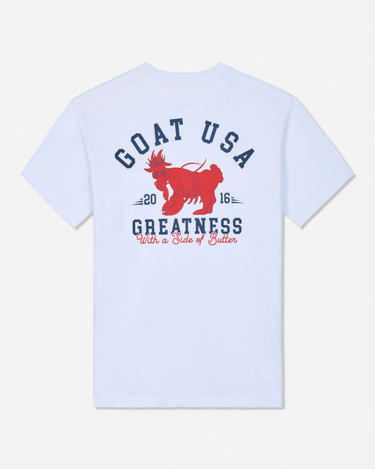 Goat USA Youth Lobster T-Shirt Apparel Goat USA White Youth XSmall