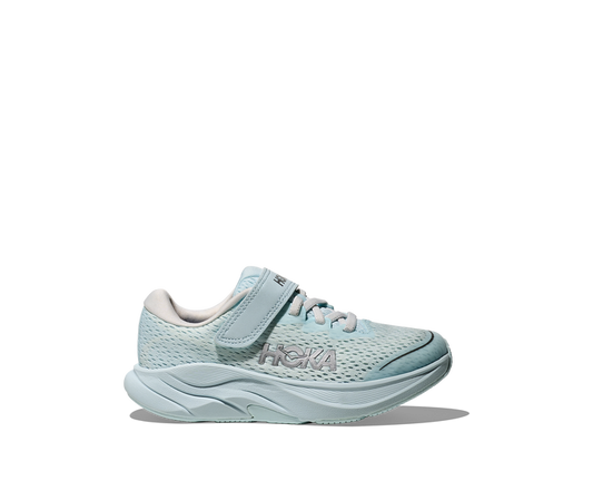 Hoka Kids' Rincon 4 (PS) Footwear Hoka One One Glimmering Blue/Silver-GBLS 10.5