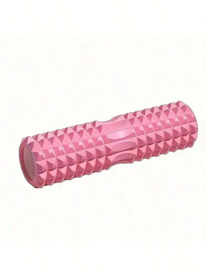 Textured Foam Yoga Roller – Lightweight Deep Tissue Massage Roller for Yoga, Pilates & Fitness