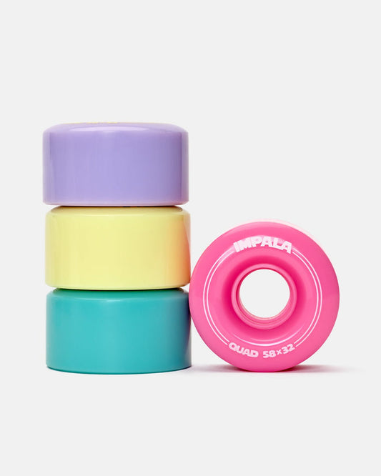 Impala 4 Pack Wheels - Pastel Multi