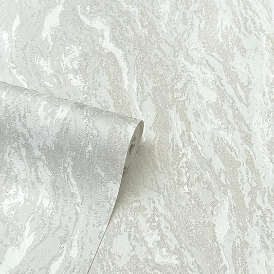 Inglot Cream Marble Patterned Textured Wallpaper Accessories