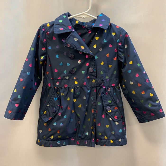 Jacket: Colored Hearts Hooded