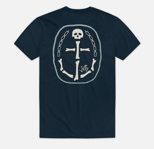 Jetty Men's Davy Tee Apparel Jetty Navy Small