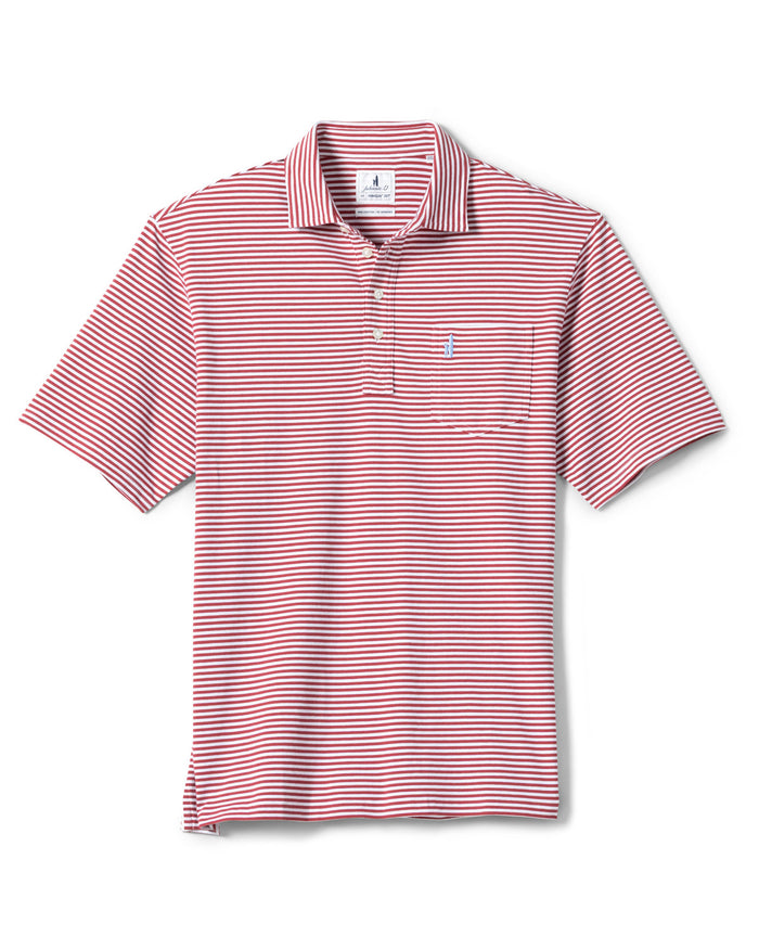 Johnnie-O Men's Jacks Stripe Hangin' Out Polo Apparel Johnnie-O Bronco Small