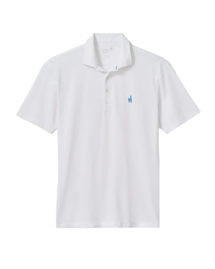 Johnnie-O Men's Stevie Hangin' Out Polo Apparel Johnnie-O White Small