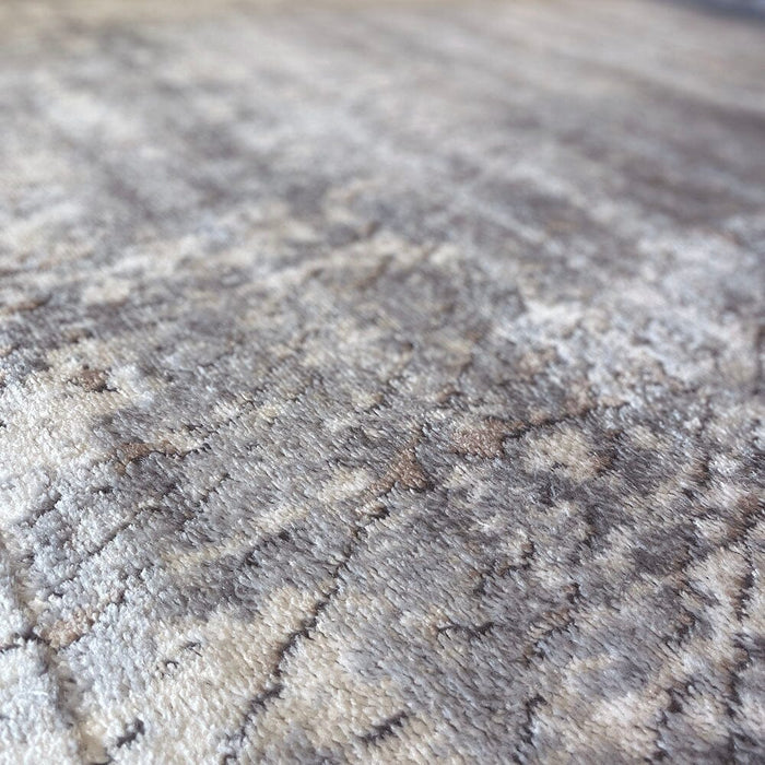 Kace Neutral & Grey Abstract Rug Rug