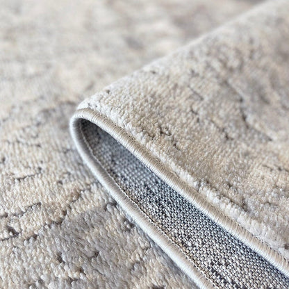 Kace Neutral & Grey Abstract Rug Rug