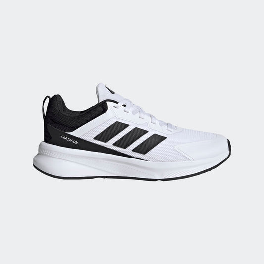 adidas Kids' FortaRun 4.0 J (GS) Footwear Adidas Footwear White/Core Black/Footwear White-KH9113 3.5
