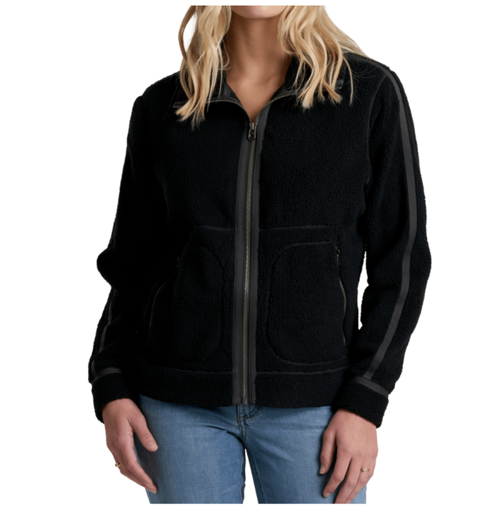 Kuhl Women's Cloudline Fleece Jacket Apparel Kuhl Black-BK XSmall