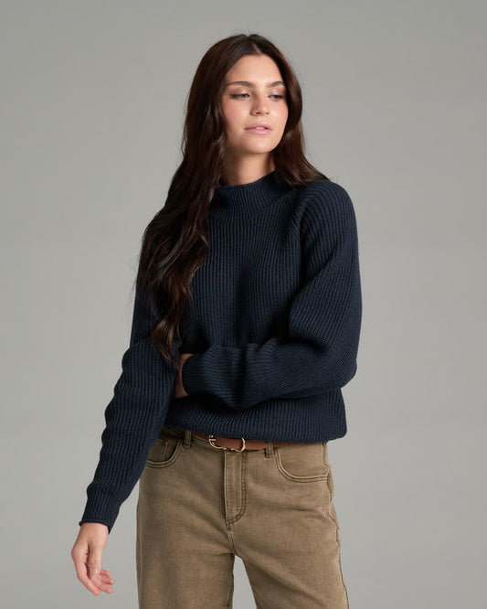 Kuhl Women's Strova Roll Neck Sweater Apparel Kuhl Dark Twilight-DKTL XSmall