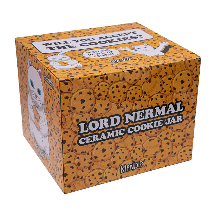 RIPNDIP Lord Nermal Ceramic Cookie Jar