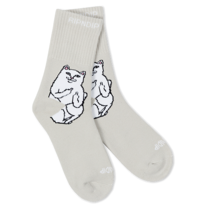 RIPNDIP Lord Nermal Mid Socks (Grey)