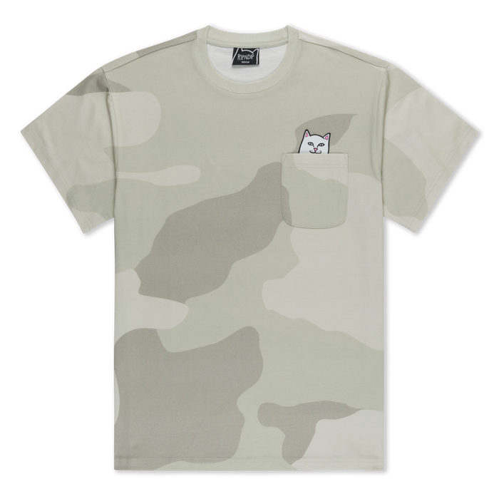 RIPNDIP Lord Nermal Pocket Tee (Bone Graffiti Camo)