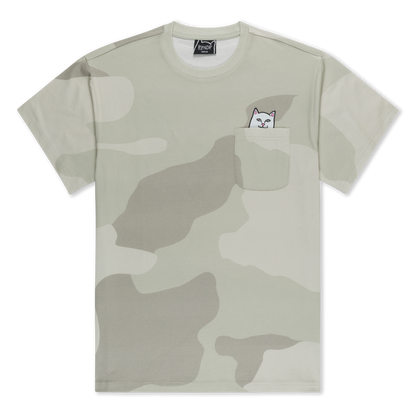 RIPNDIP Lord Nermal Pocket Tee (Bone Graffiti Camo)