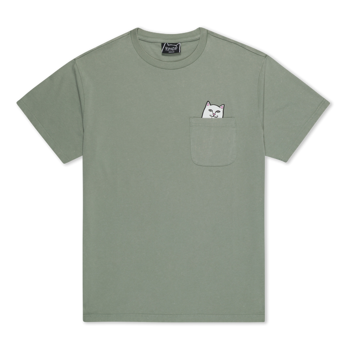 RIPNDIP Lord Nermal Pocket Tee (Sage Vintage Wash)