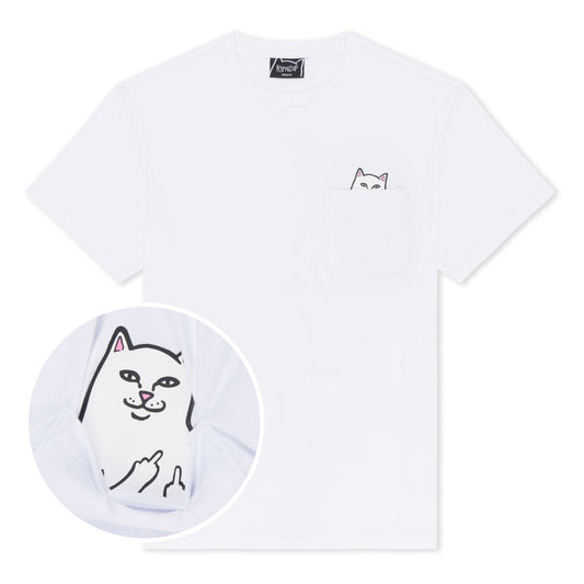 RIPNDIP Lord Nermal Pocket Tee (White)