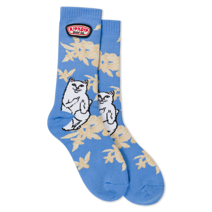 RIPNDIP Lord Nermal Surf Socks (Blue)