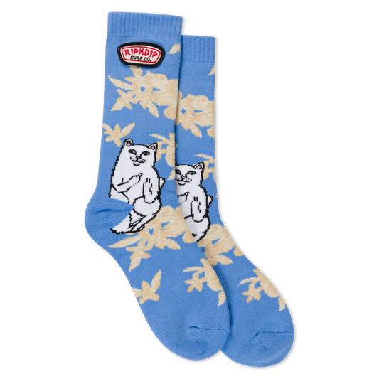 RIPNDIP Lord Nermal Surf Socks (Blue)