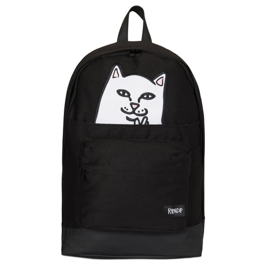 RIPNDIP Lord Nermal Velcro Hands Backpack (Black)