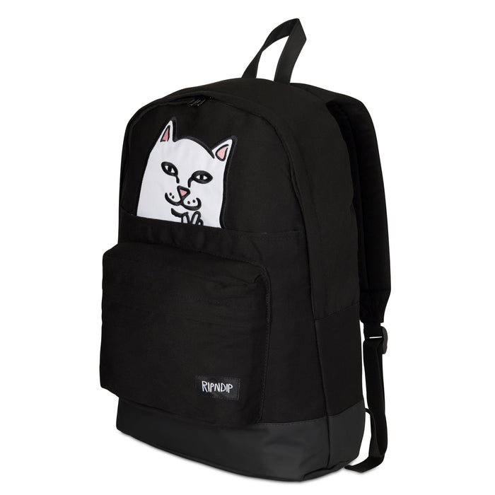 RIPNDIP Lord Nermal Velcro Hands Backpack (Black)