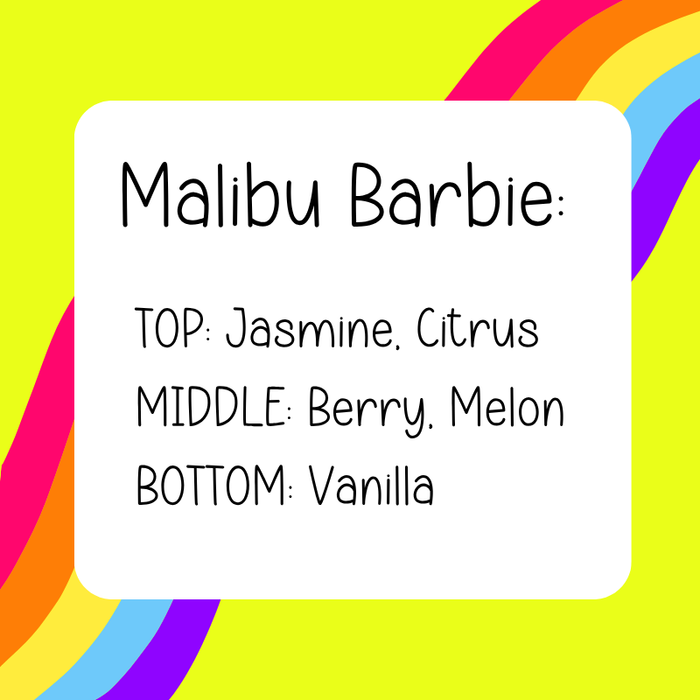 Malibu Barbie Premium Scented Aroma Beads