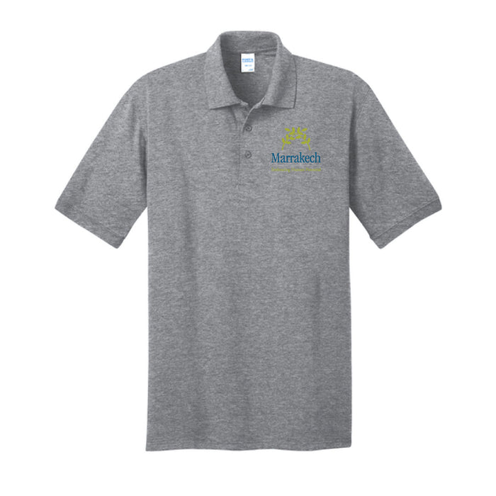 Marrakech Cotton Blend Polo Logowear Marrakech Athletic Heather Ladies XS