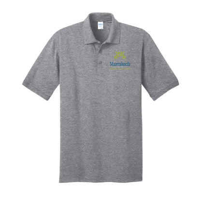 Marrakech Cotton Blend Polo Logowear Marrakech Athletic Heather Ladies XS
