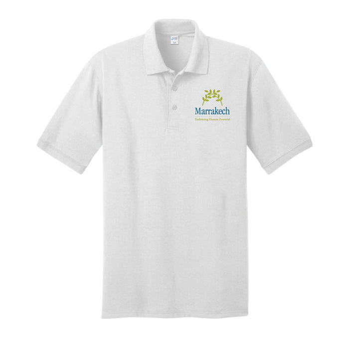 Marrakech Cotton Blend Polo Logowear Marrakech White Ladies XS