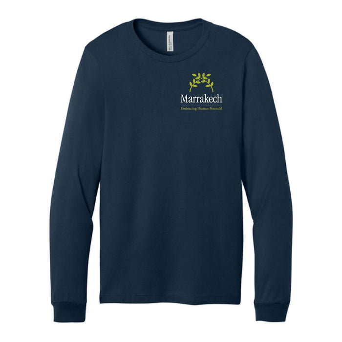 Marrakech Cotton Long Sleeve Logowear Marrakech Navy Ladies S